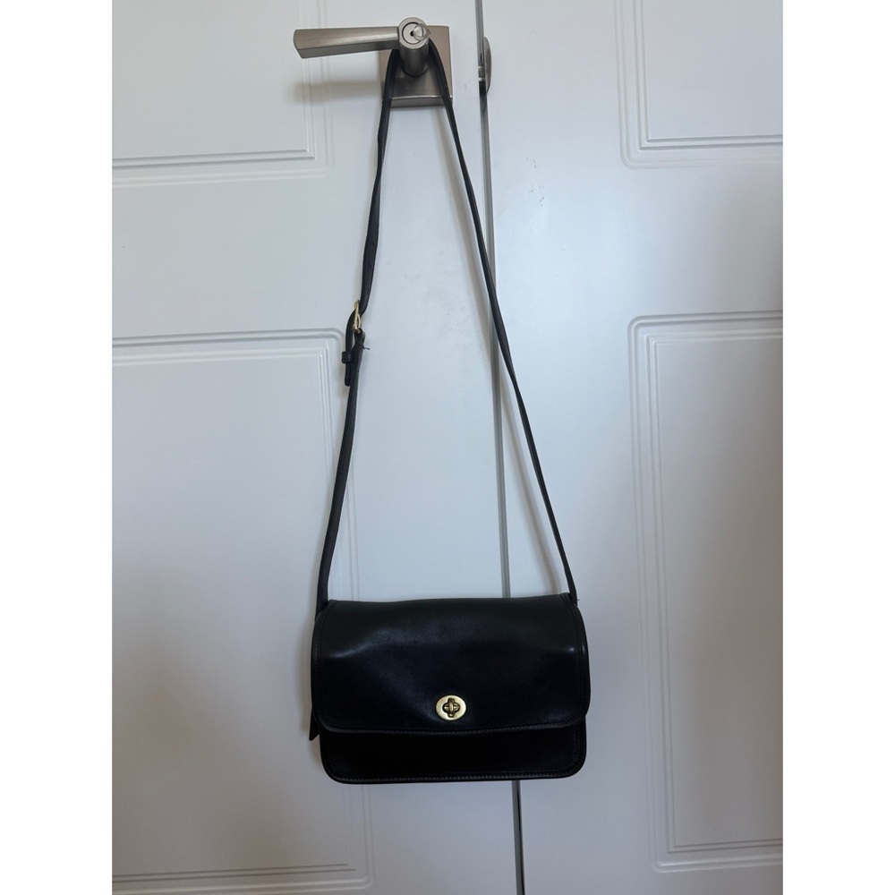 Vintage Coach Compartment Bag Black No. 9850 - Picture 15 of 15